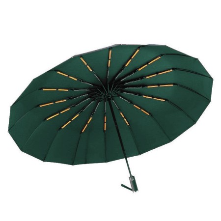 3/1 Bones BMW Premium Auto-Open 16 Ribs Wind Resistant Umbrella (Olive)